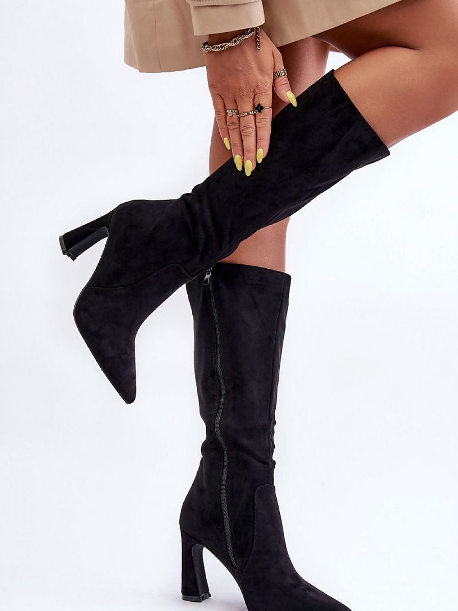 Kozačky na podpatku  model 184041 Step in style 