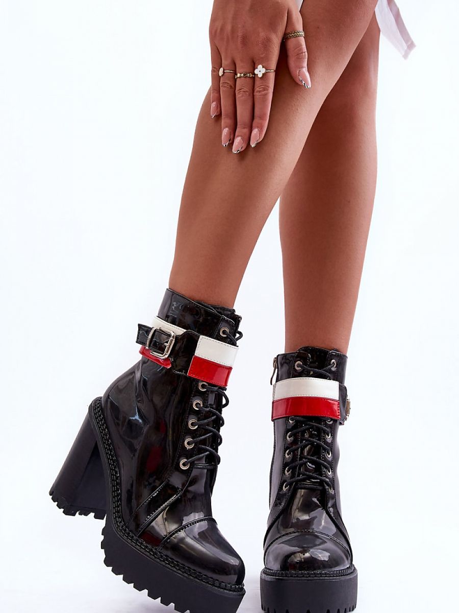 Boty na podpatku  model 185055 Step in style 