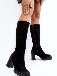 Kozačky na podpatku  model 189037 Step in style 