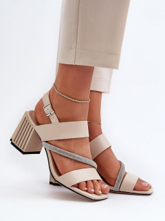 Sandály na podpatku  model 196644 Step in style 
