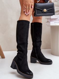 Kozačky na podpatku  model 202103 Step in style 
