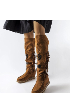 Kozačky na klínech  model 205787 Solea 