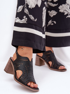 Sandály na podpatku  model 211363 Step in style 