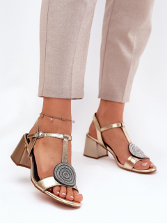 Sandály na podpatku  model 211368 Step in style 