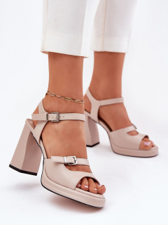 Sandály na podpatku  model 212825 Step in style 