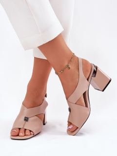 Sandály na podpatku  model 212827 Step in style 