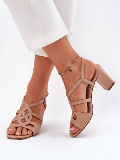 Sandály na podpatku  model 212835 Step in style 