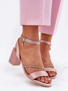 Sandály na podpatku  model 213009 Step in style 