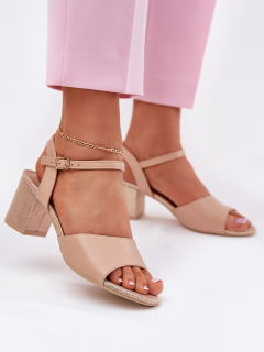 Sandály na podpatku  model 213012 Step in style 