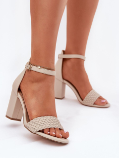 Sandály na podpatku  model 213926 Step in style 