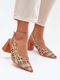 Sandály na podpatku  model 214085 Step in style 