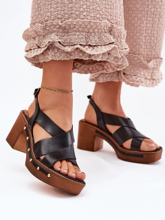 Sandály na podpatku  model 214744 Step in style 