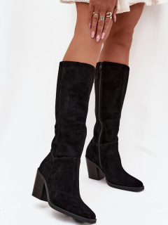 Kozačky na podpatku  model 223008 Step in style 