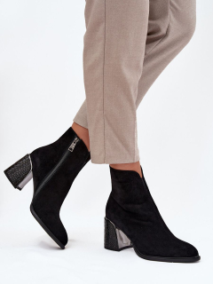 Boty na podpatku  model 216831 Step in style 