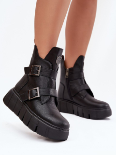 Boty na široké podrážce  model 216832 Step in style 