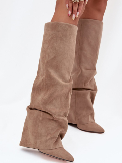 Kozačky na podpatku  model 221158 Step in style 