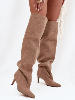 Kozačky na podpatku  model 216997 Step in style 