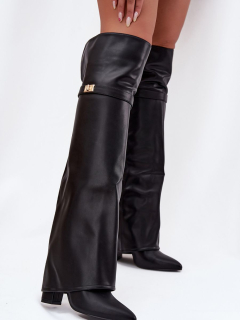 Kozačky na podpatku  model 217223 Step in style 