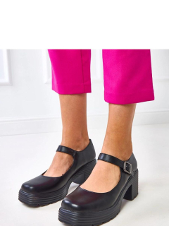 Polobotky na podpatku  model 218165 Solea 