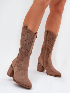 Ažurové kozačky  model 218494 Step in style 