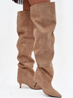 Kozačky na podpatku  model 219135 Step in style 