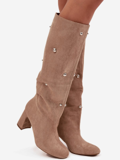 Kozačky na podpatku  model 219861 Step in style 