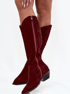 Kozačky na podpatku  model 220210 Step in style 