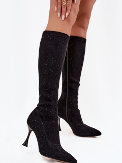 Kozačky na podpatku  model 220213 Step in style 