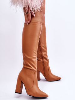 Kozačky na podpatku  model 220511 Step in style 