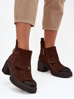 Boty na podpatku  model 220893 Step in style 
