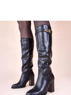 Kozačky na podpatku  model 221035 Solea 