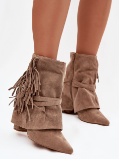Boty na podpatku  model 217179 Step in style 
