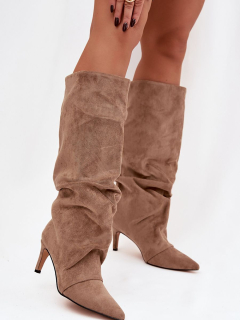 Kozačky na podpatku  model 221153 Step in style 