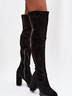 Kozačky na podpatku  model 221155 Step in style 