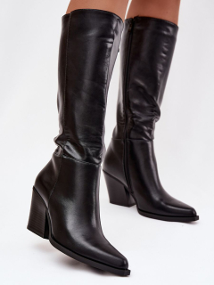 Kozačky na podpatku  model 221156 Step in style 
