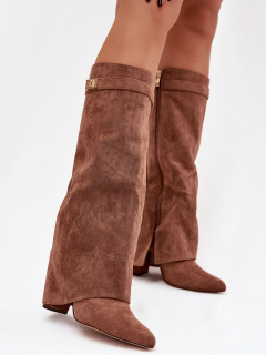 Kozačky na podpatku  model 223003 Step in style 