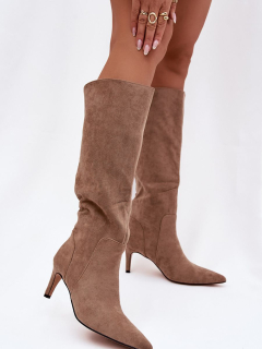 Kozačky na podpatku  model 221903 Step in style 