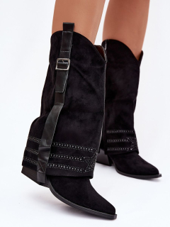 Kozačky na podpatku  model 221907 Step in style 
