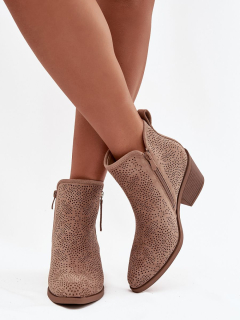 Boty na podpatku  model 222515 Step in style 