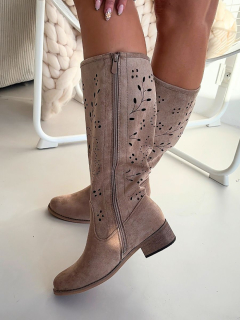 Ažurové kozačky  model 222525 Step in style 