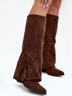 Kozačky na podpatku  model 219589 Step in style 