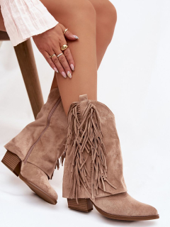 Boty na podpatku  model 222718 Step in style 