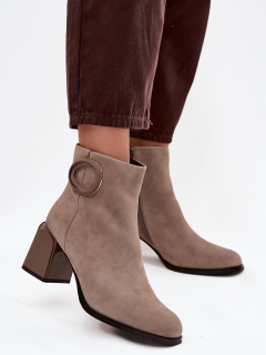 Boty na podpatku  model 222953 Step in style 
