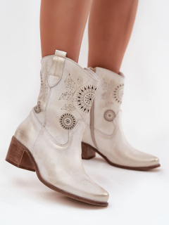 Boty na podpatku  model 222958 Step in style 