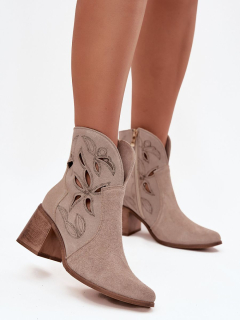 Boty na podpatku  model 222962 Step in style 