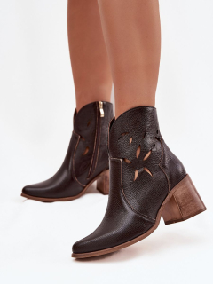 Boty na podpatku  model 222962 Step in style 