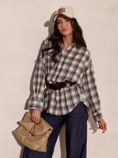 Košile s dlouhým rukávem  model 224035 Roco Fashion 