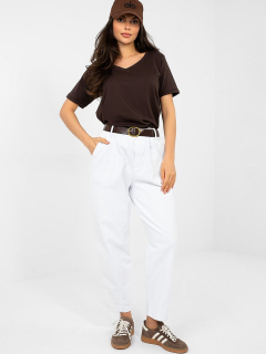 Kordové kalhoty model 224052 Italy Moda 