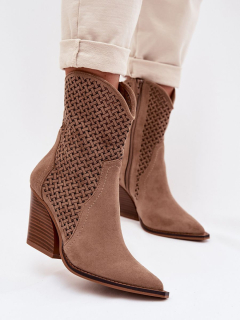 Boty na podpatku  model 224238 Step in style 