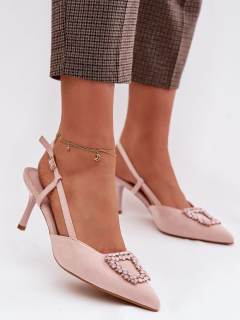 Sandály na podpatku  model 224465 Step in style 